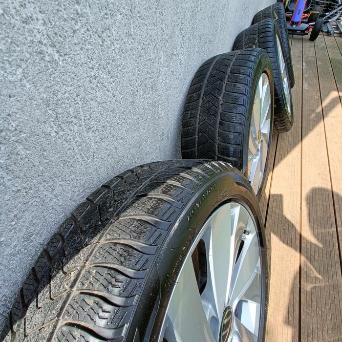 VW golf 8 Vlll golf Vll gte 5x112 5H0 17 cali koła zimowe felgi opony