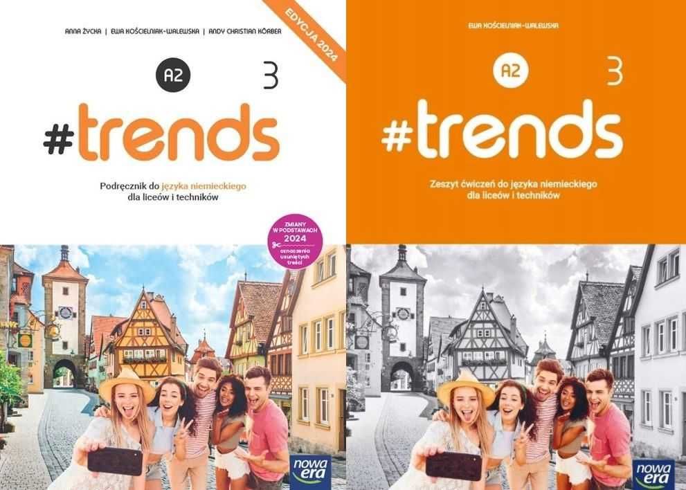 #Trends 3 Lo Komplet Niemiecki Podr + Ćwicz. N.era