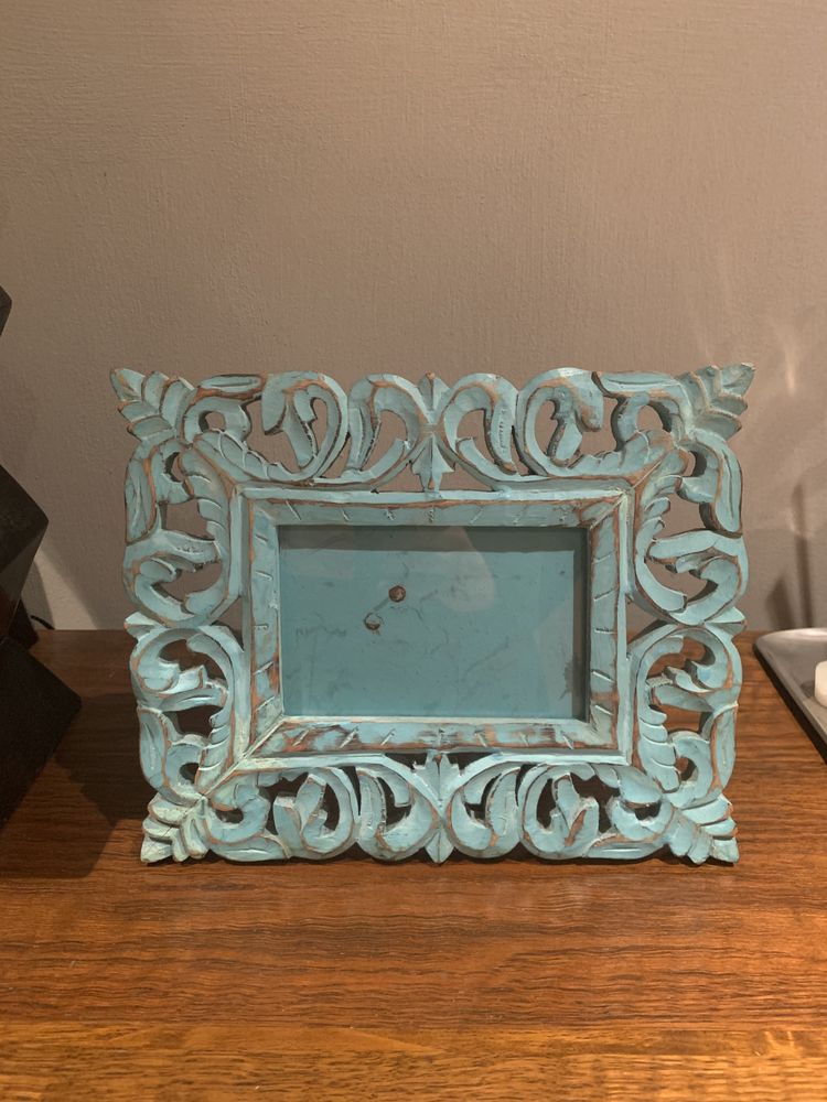 Moldura azul Zara Home