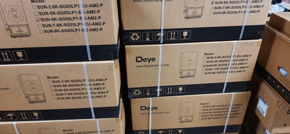 Інвертор гібридний deye 6