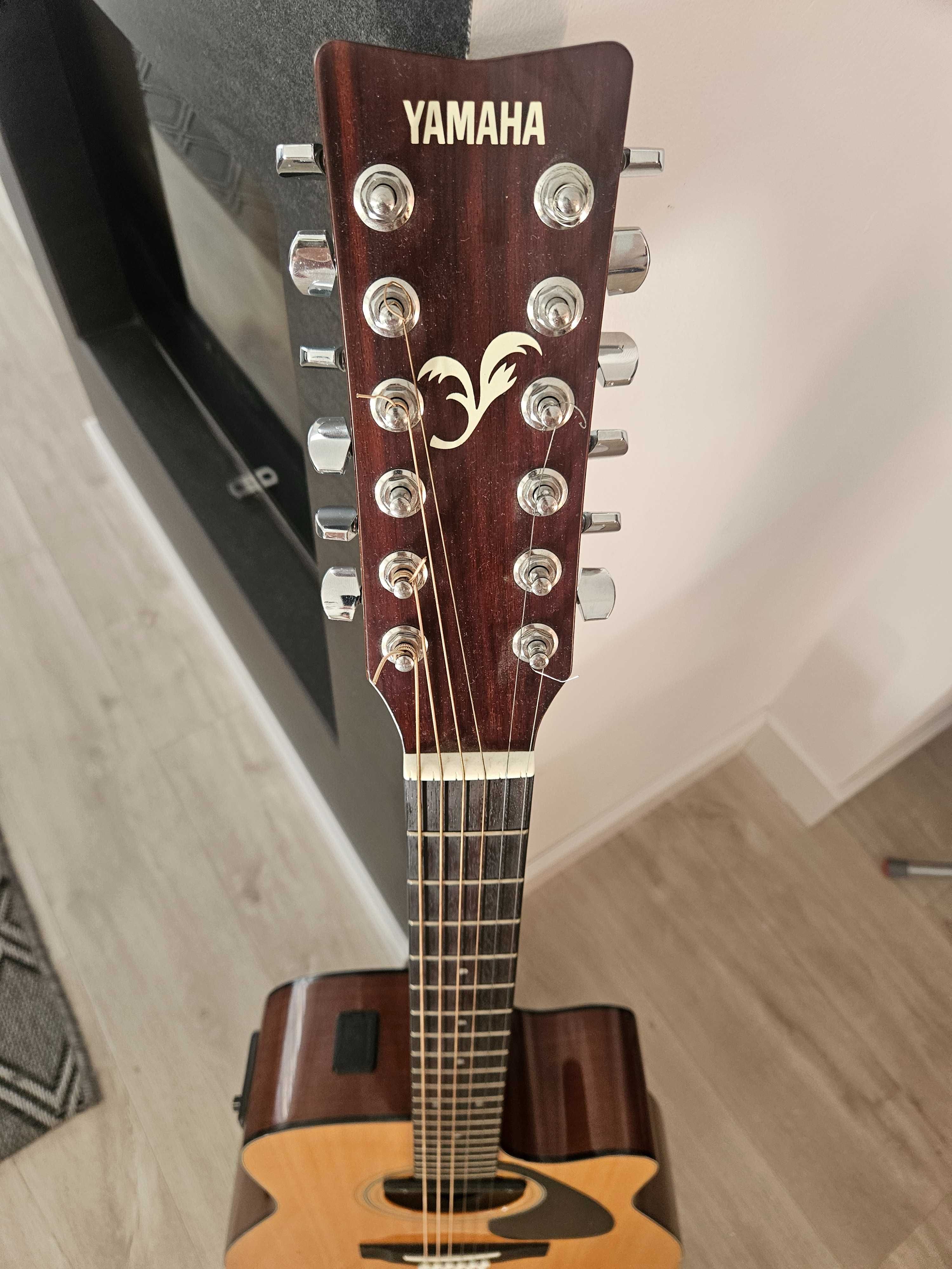 Gitara elektro akustyczna yamaha 12 strunowa
