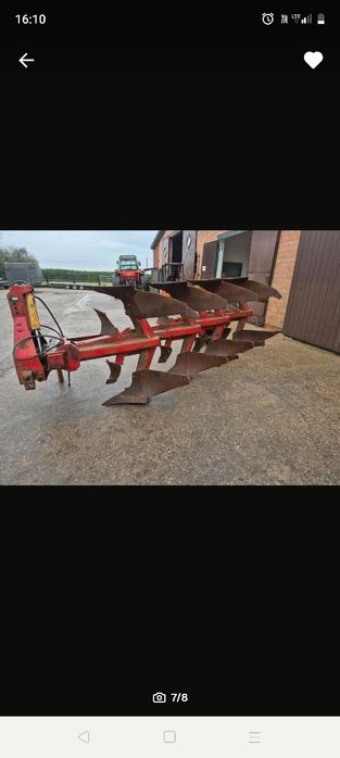 Pług obrotowy 4 czteroskibowy