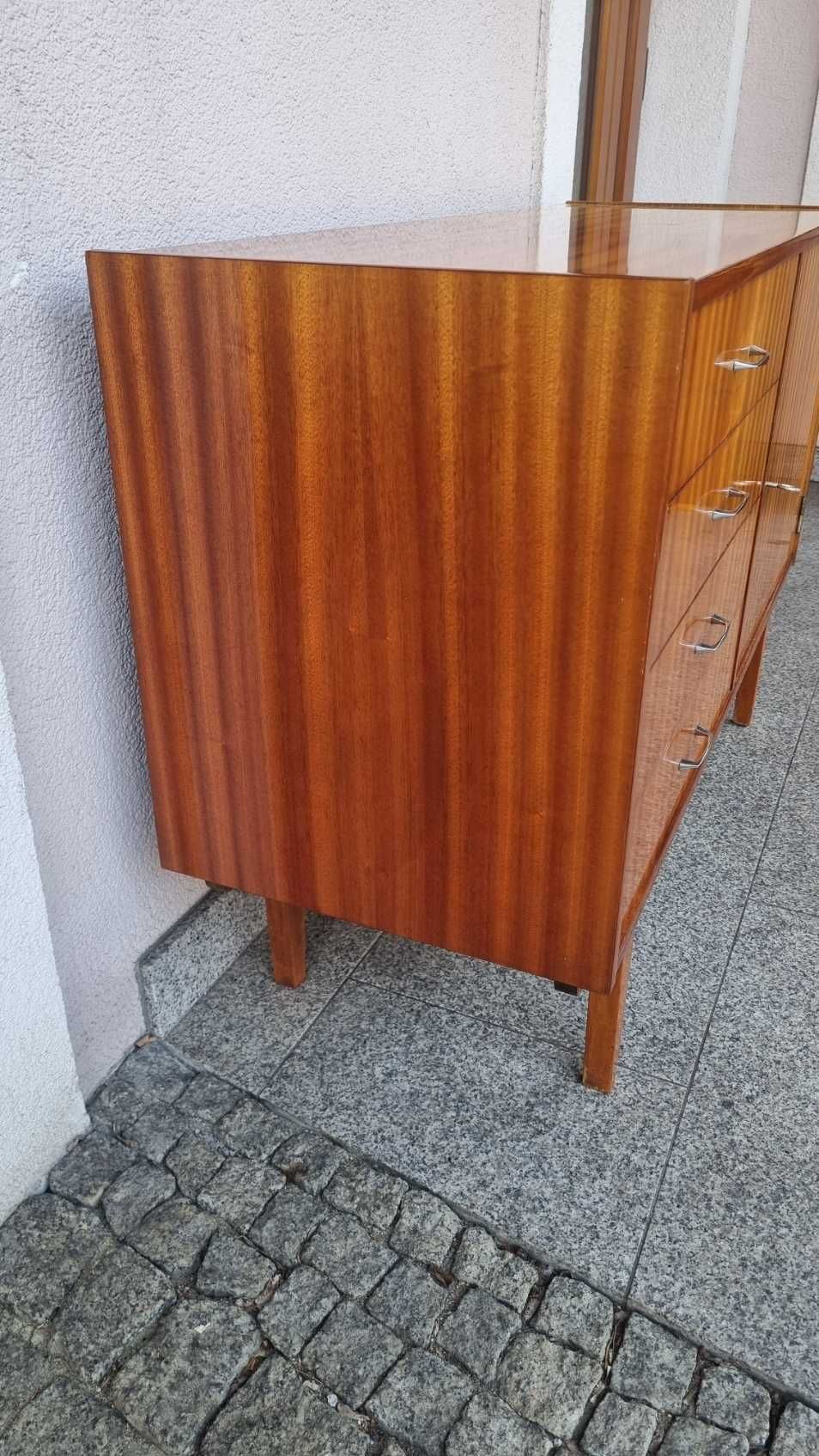 Komoda Violetta Pomocnik Design PRL Lata 70 Pod Umywalkę wysoki połysk
