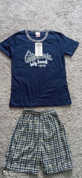 Piżamki dwuczęściowe chłopięce r. 134