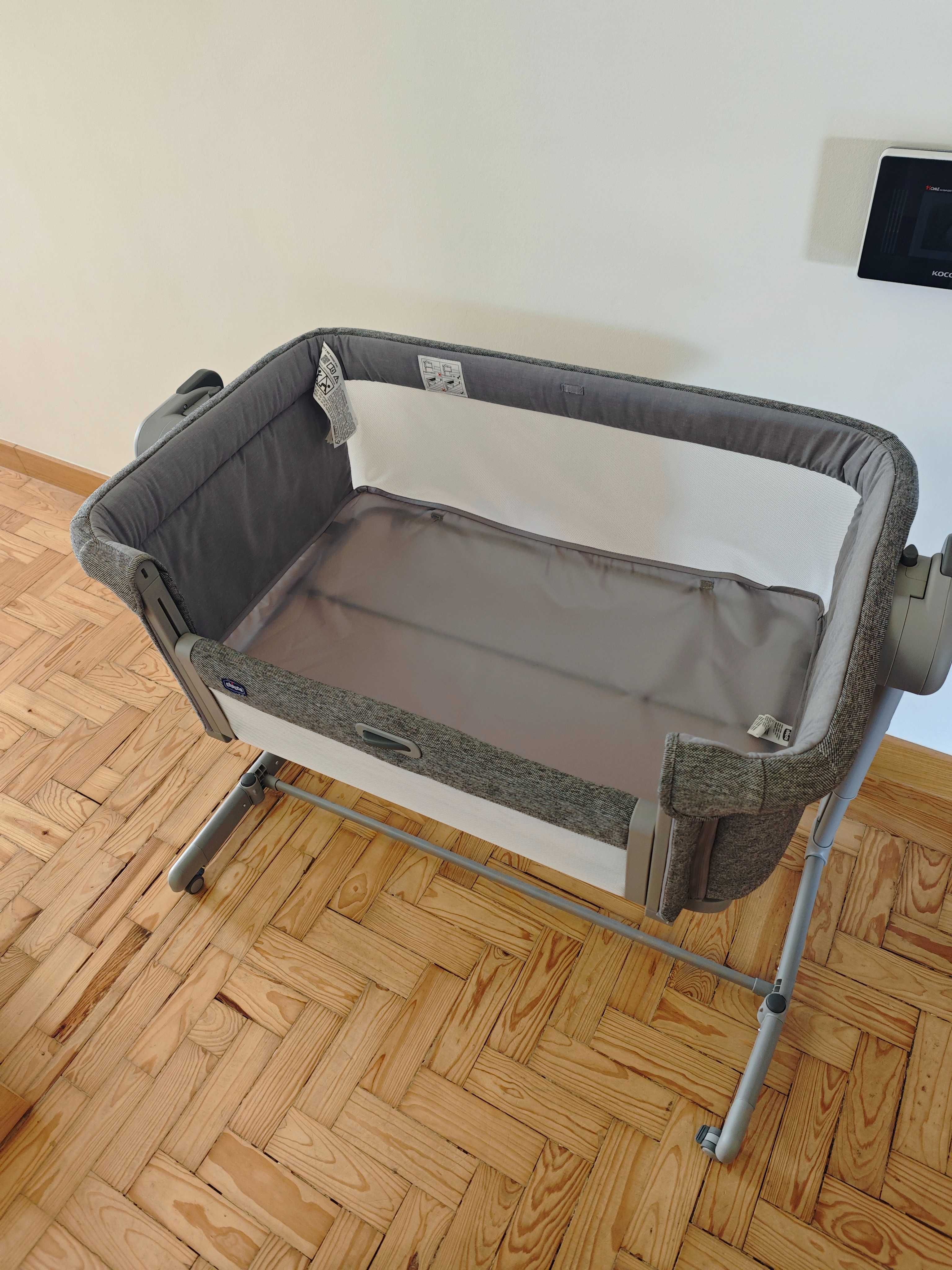 Berço Chicco Next2Me Magic Evo - Dark Grey