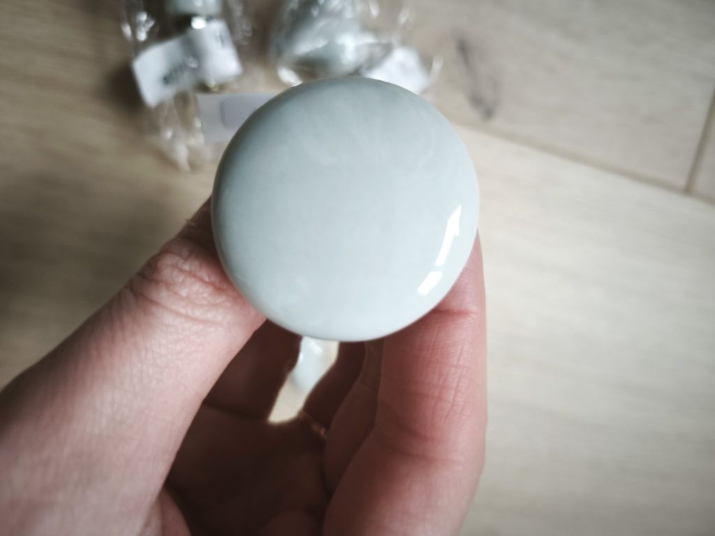 Gałki do mebli Home&You ceramiczne szare nowe