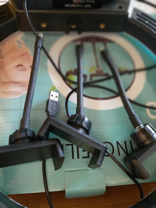 Лампа кольцевая, лампа для съёмок. Светодиодная кольцевая. Світодіодна