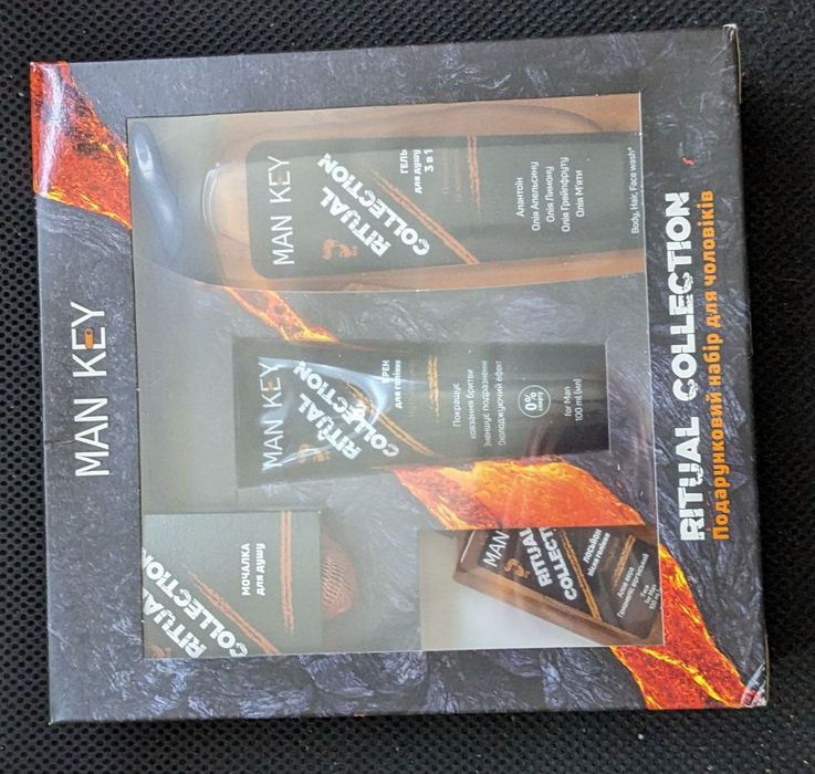 Подарунковий набір для чоловіків MAN KEY Ritual Collection