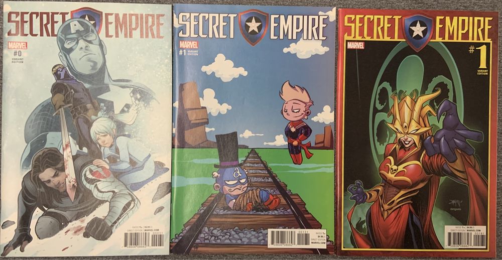 Secret Empire #0-1 comic book (2017)