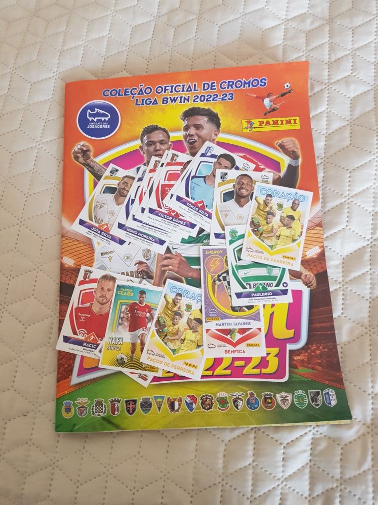 Coleção Oficial de Cromos Liga Bwin 2022 e 2023 - Panini (Incompleta)