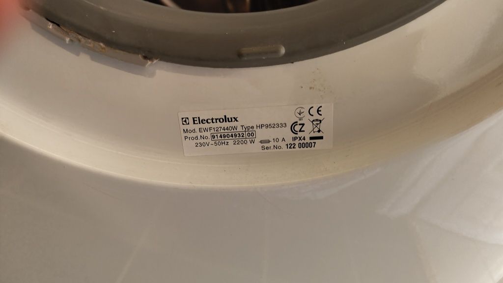 Pralka Electrolux EWF127440W - rezerwacja