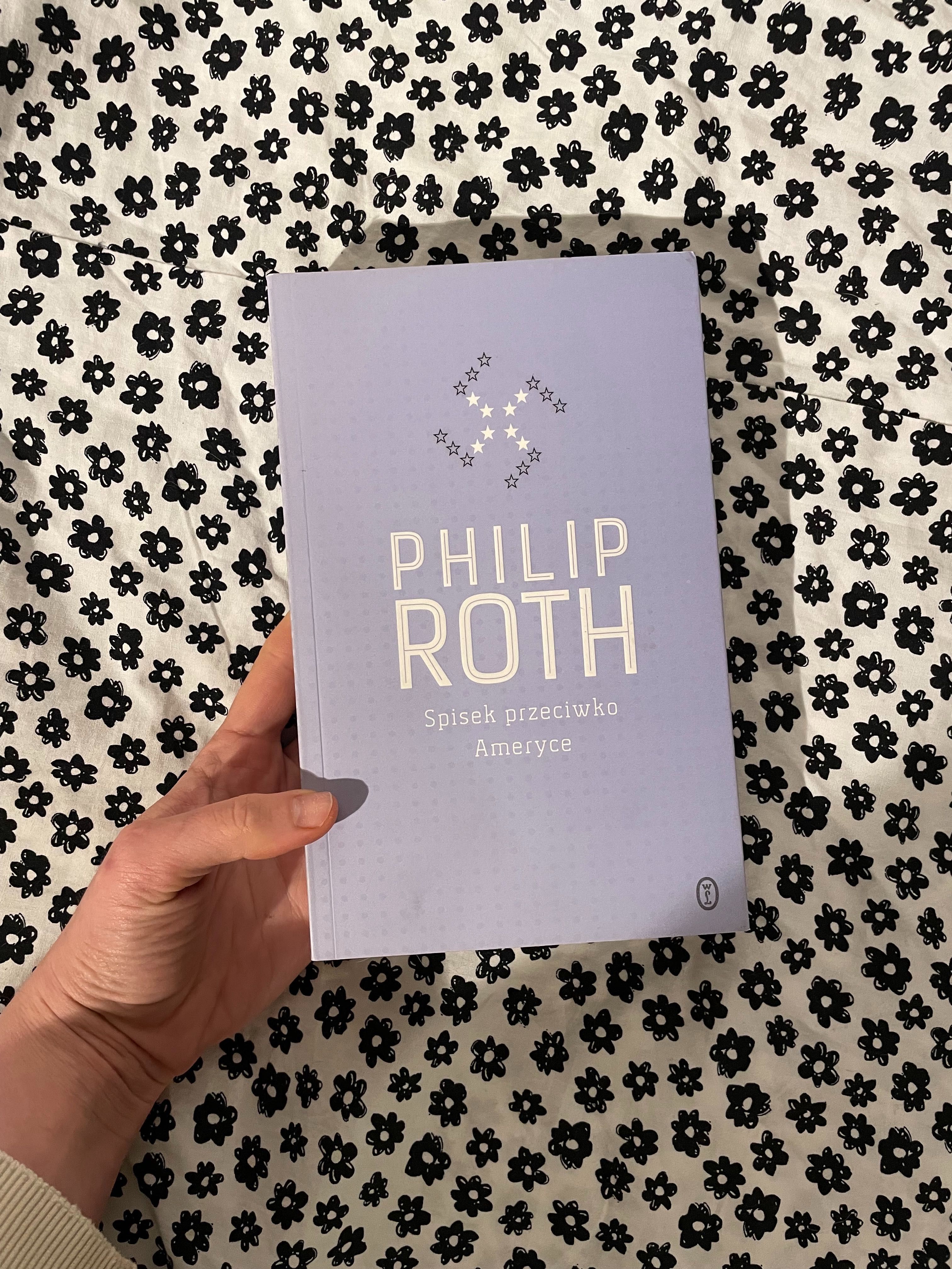 książka / Spisek przeciwko Ameryce / Philip Roth / wyd. Literackie
