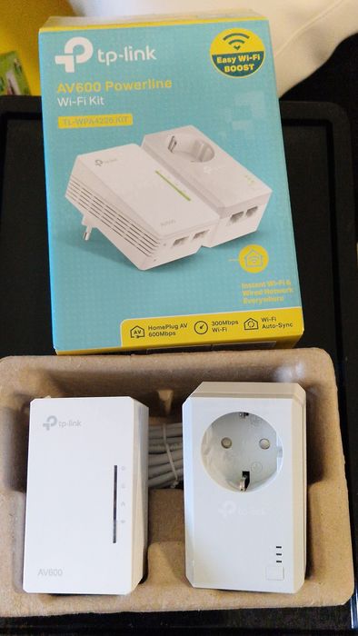 TP-Link AV600 Powerline Kit – Internet via Electrical Wiring up to 600 Mbps64283856933891121