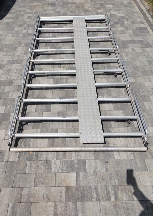Bagażnik dachowy aluminiowy Ducato Jumper Boxer długość L3