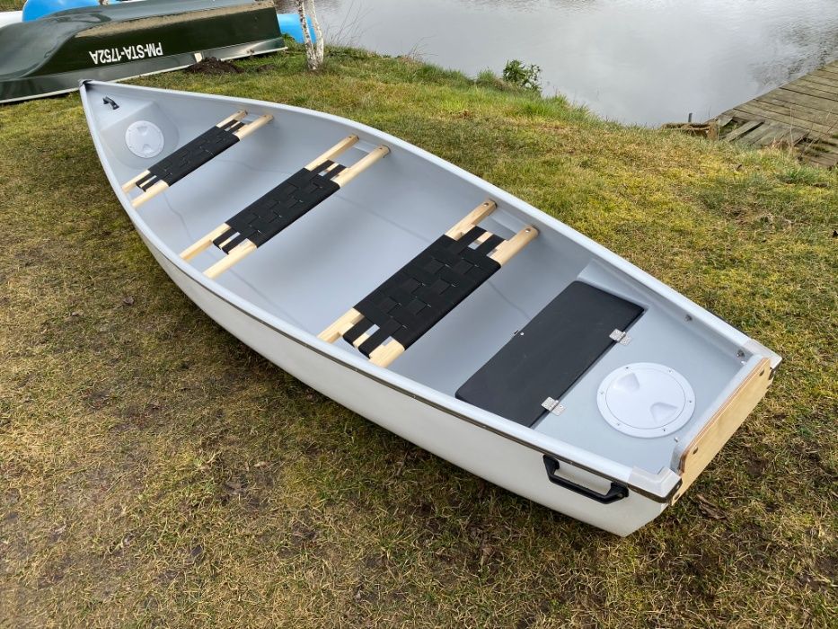 Kanu Rapid 420 Łódka Kanadyjka Kajak pod silnik 3-osob. MINImotorówka