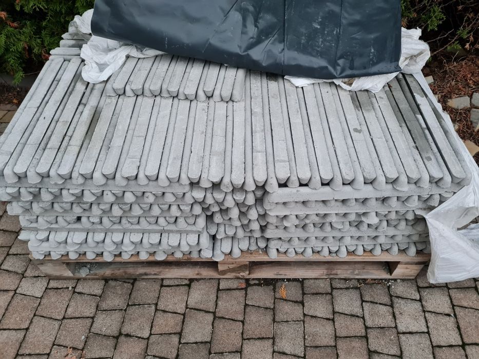 720 szt. Listwa betonowa dystans betonik 30mm x 500mm