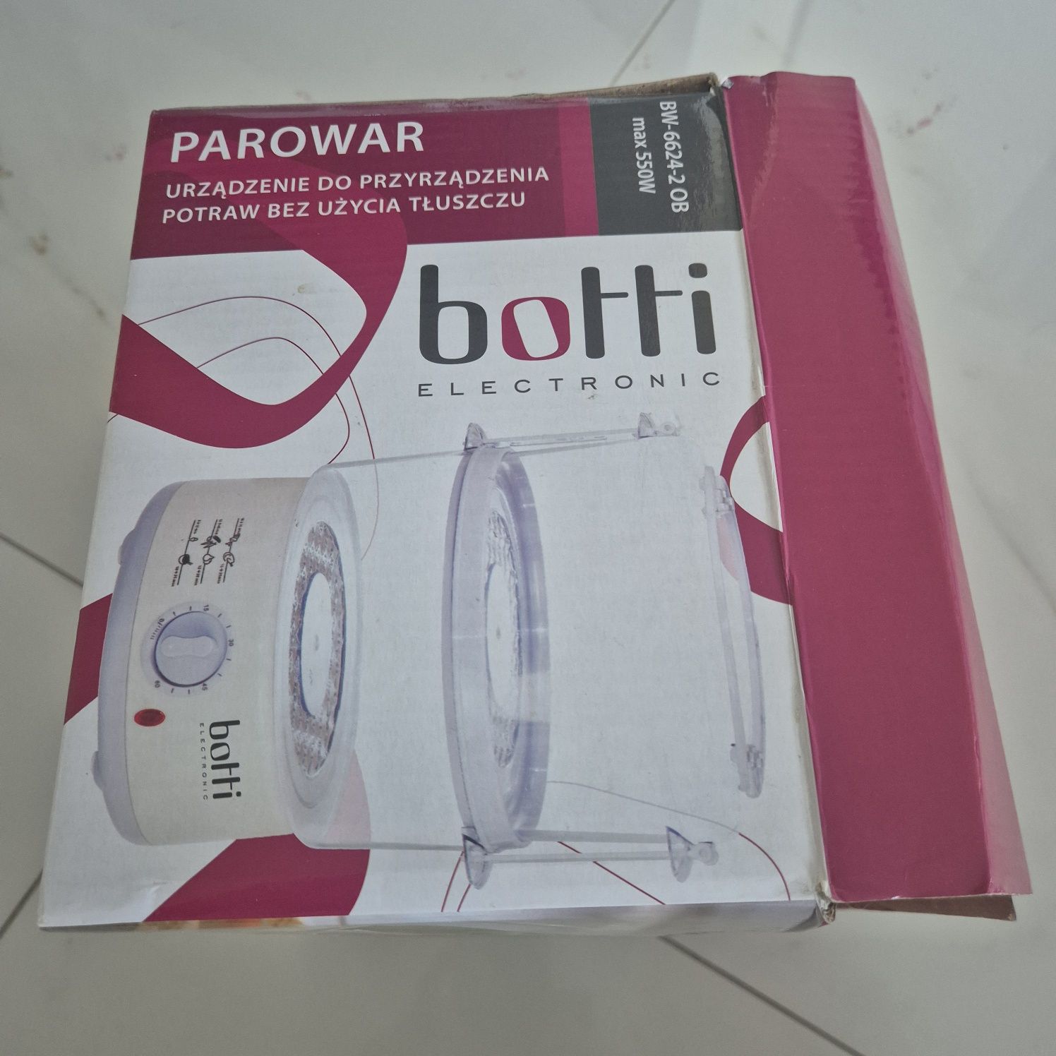 Parowar marki Botti