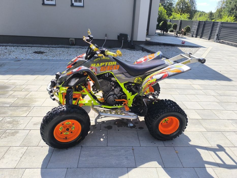 Quad Yamaha Raptor 660  DOINWESTOWANY