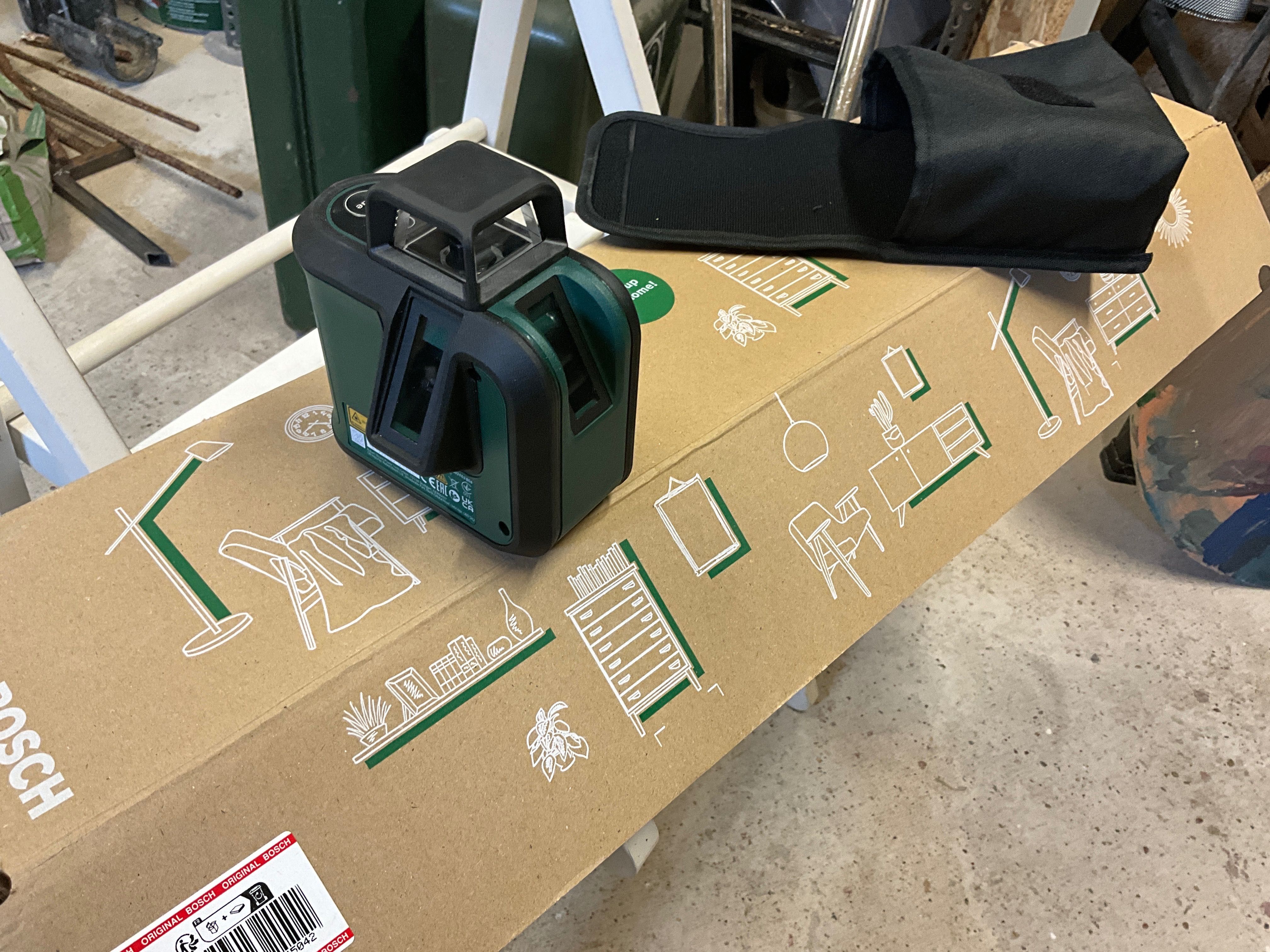 Bosch laser krzyżowy Advanced LEVEL 360 + statyw