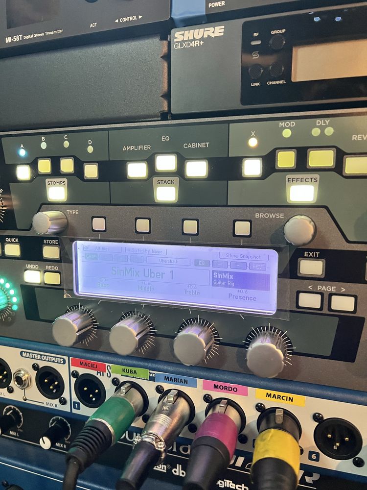 Kemper PowerRack (z końcówką mocy) + sterownik + osłony KnK Shields