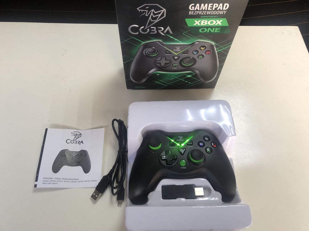 Беспроводной геймпад Savio Cobra QSP304 Black. PC. PS3. XBOX one