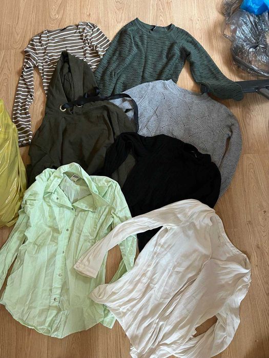 Ubrania damskie S/XS duży worek ubrań (Reserved, H&M itp)