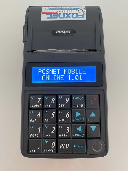 Kasa fiskalna Posnet Mobile Online + pokrowiec i rolka gratis