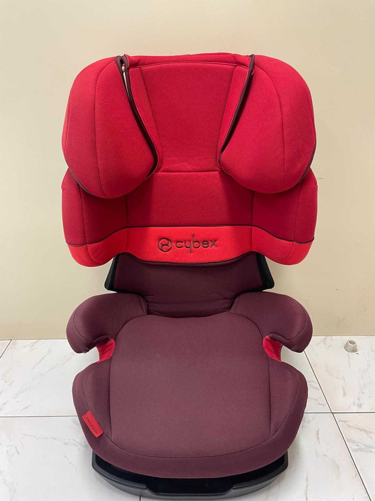 Cadeira Auto CYBEX Palas-Fix (Isofix) - Vermelha