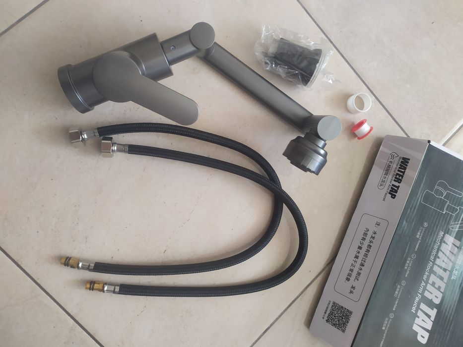 Кран бойлер проточний водонагрівач делімано нижнє бокове теплої води