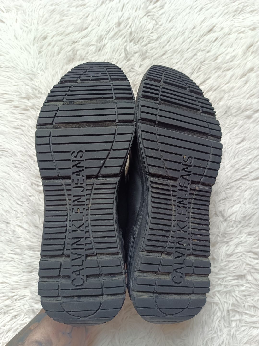 Buty skórzane męskie Calvin Klein jeans rozmiar 44
