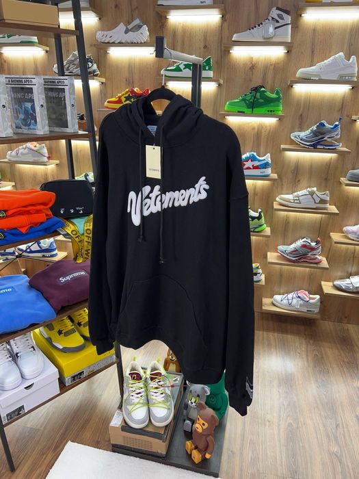 Худі Vetements Milka Logo Black