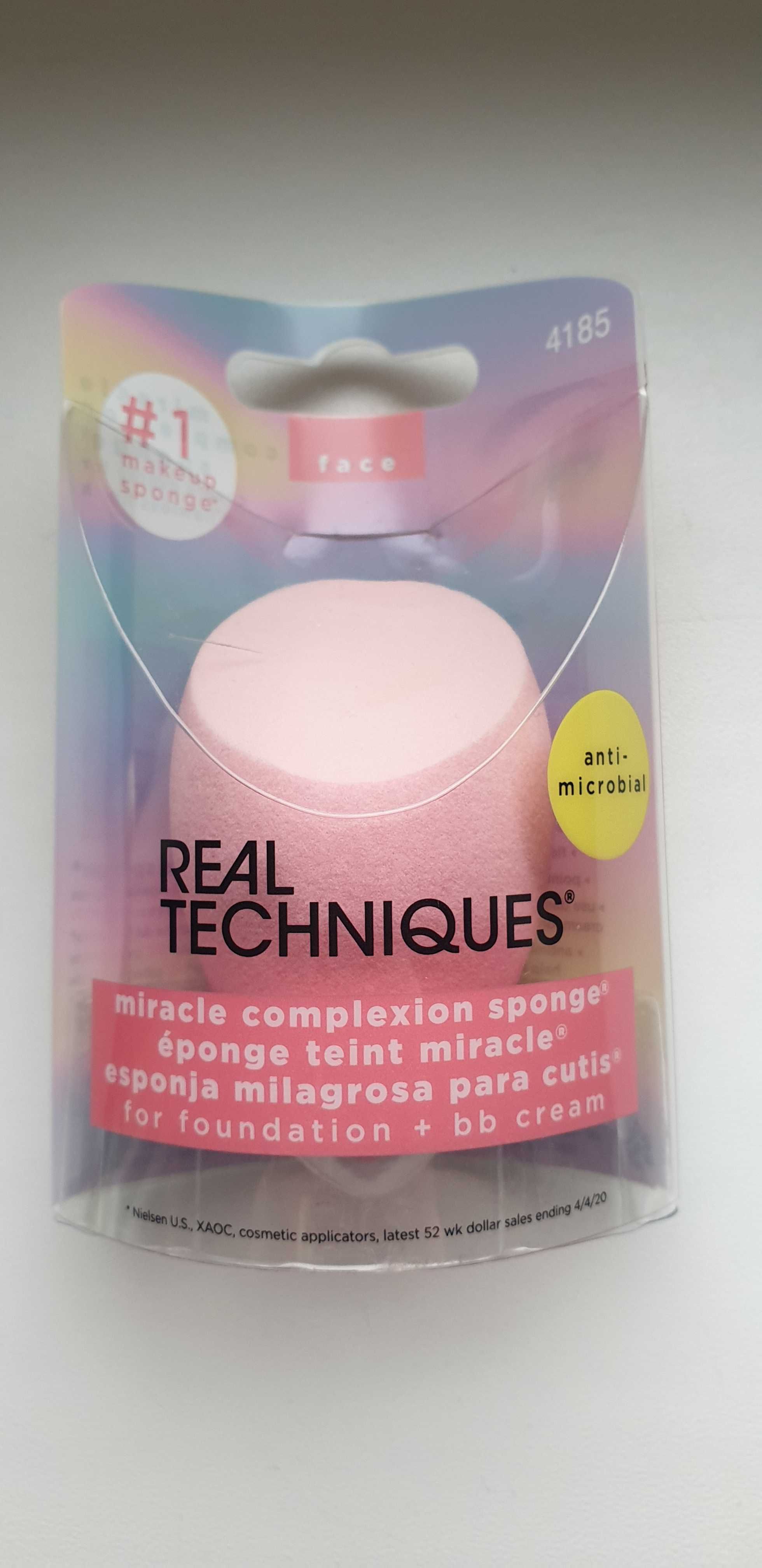 Gąbka do makijażu REAL TECHNIQUES Miracle Complexion, Nowa, prezent