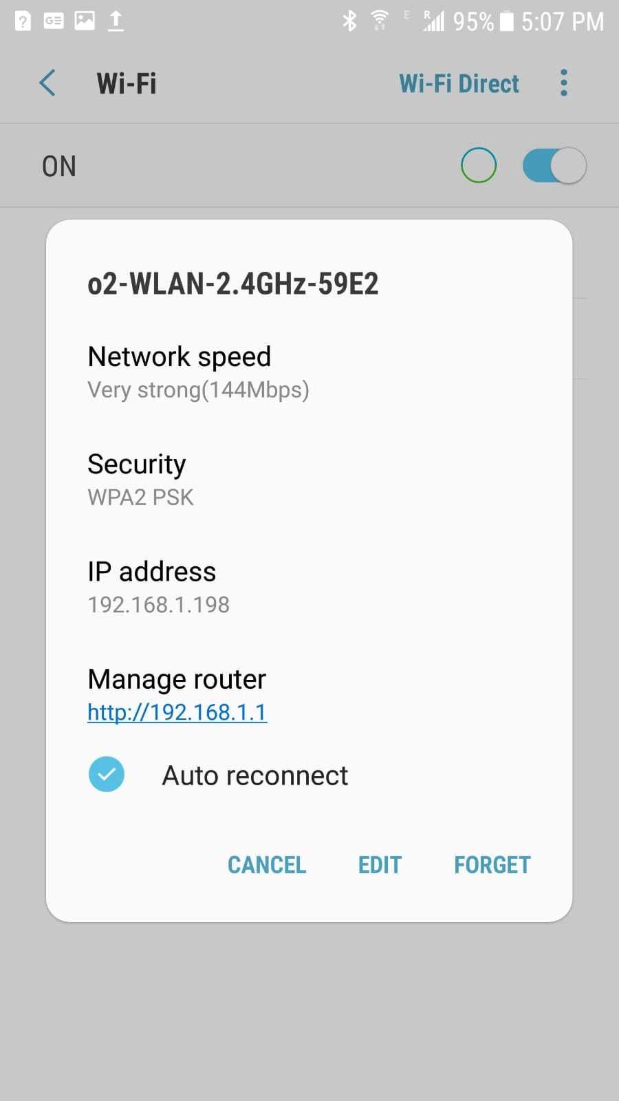 Router 5G de alta velocidade da O2