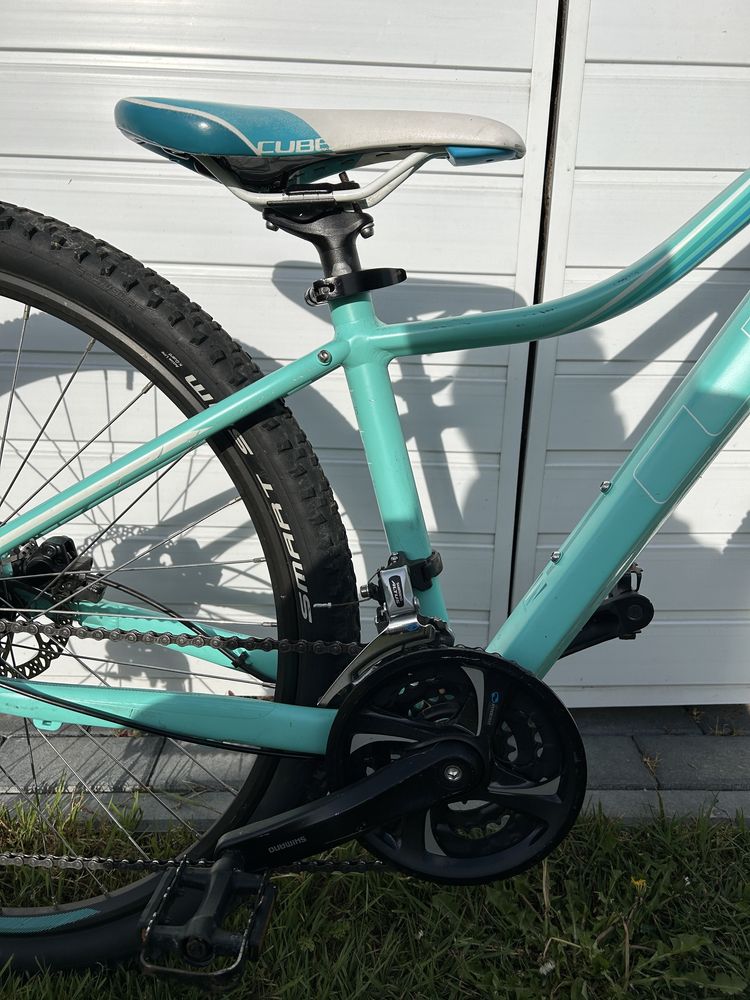 Rower górski CUBE 27.5” | Damski | Rama 13.5” | Shimano | Stan bdb