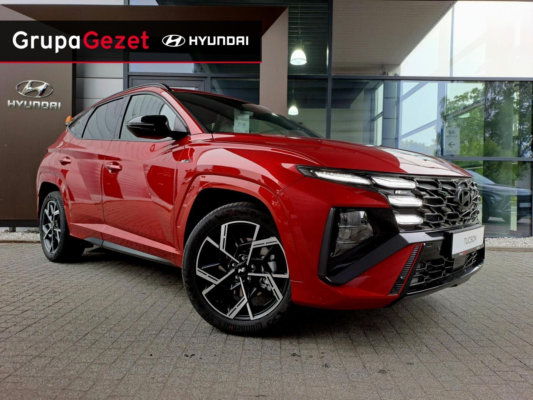 Hyundai Tucson N-Line + Luxury Shimmering Silver OD RĘKI !!! 1.6T-GDI 215KM 6AT HEV