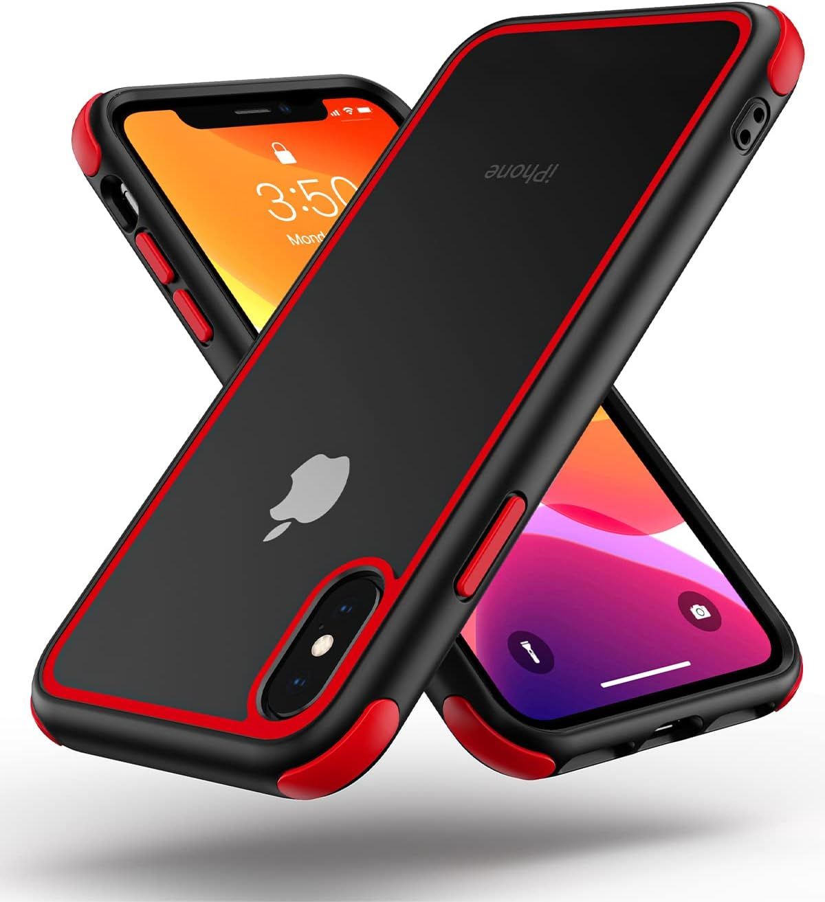 etui do iphone x iphone xs przezroczyste silikonowe case - c