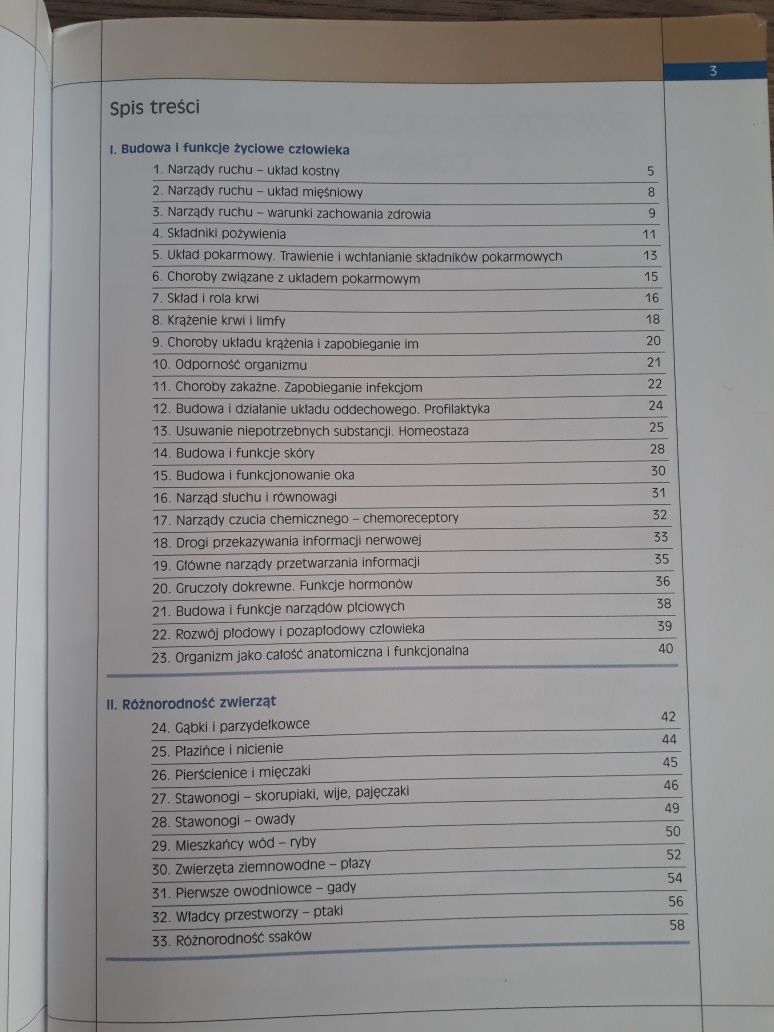 Biologia 2 i 3 dla gimnazjum zeszyt ćwiczeń wydawnictwo operon