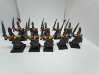10x Warriors Dark Elves Warhammer FB The Old World