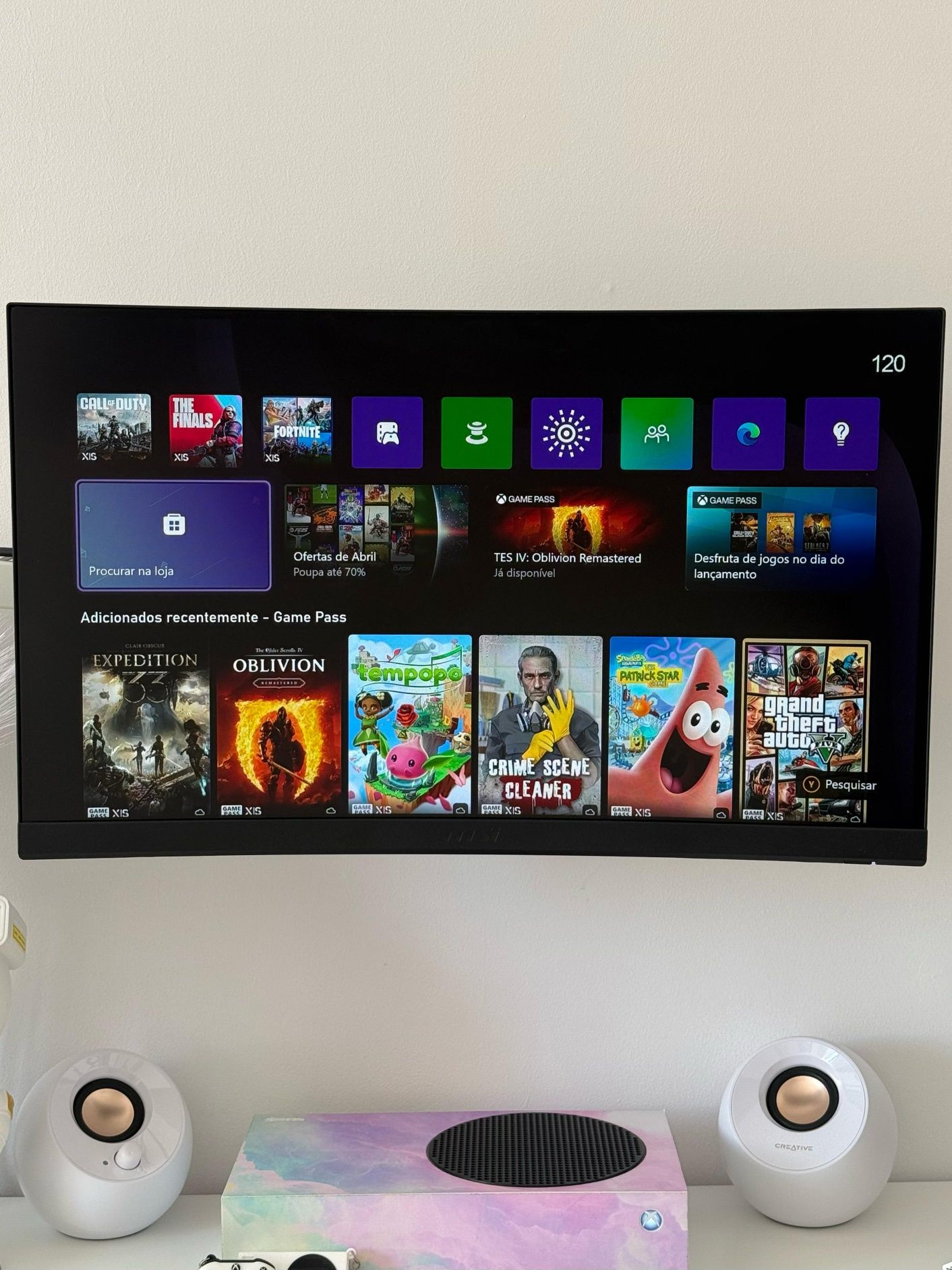 Monitor MSI g24c6 curvo
