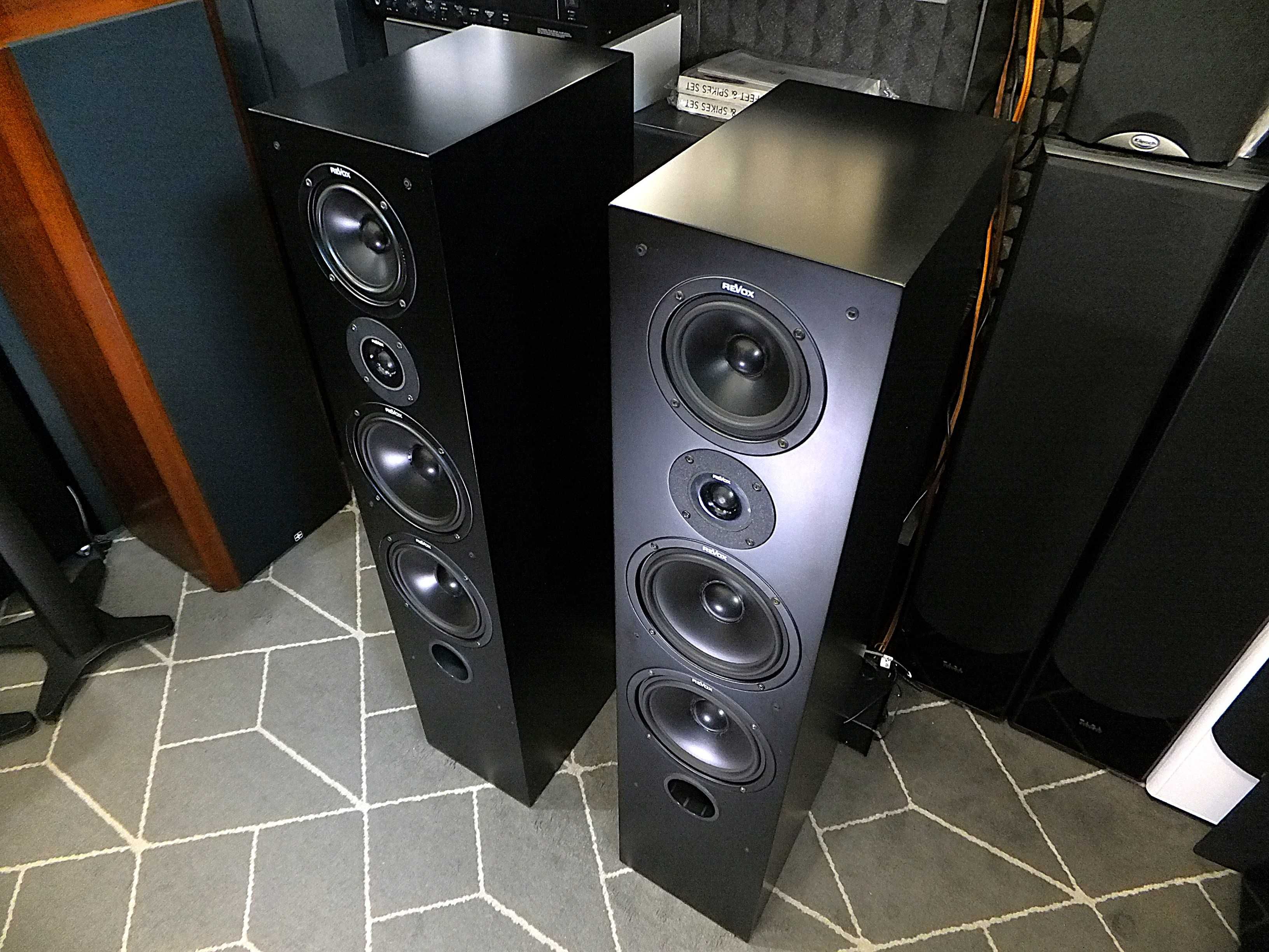 Wysokiej klasy kolumny głośnikowe REVOX ATRIUM B mk4
