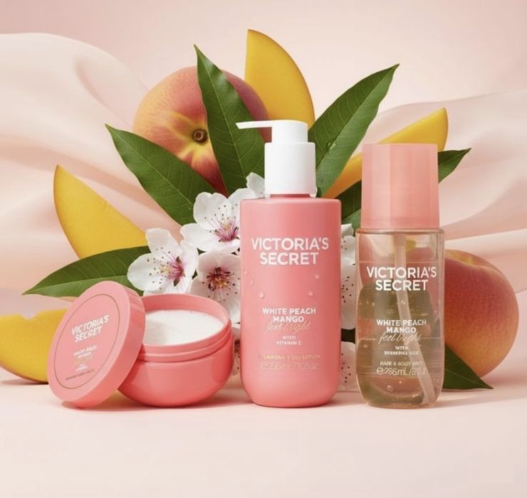 Набір Victoria's Secret міст, скраб для тіла, лосьон