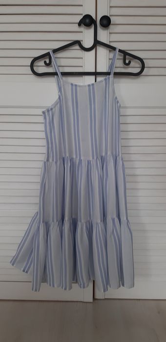 Sukienka H&M 146/152 Piękna zwiewna paski romantyczna