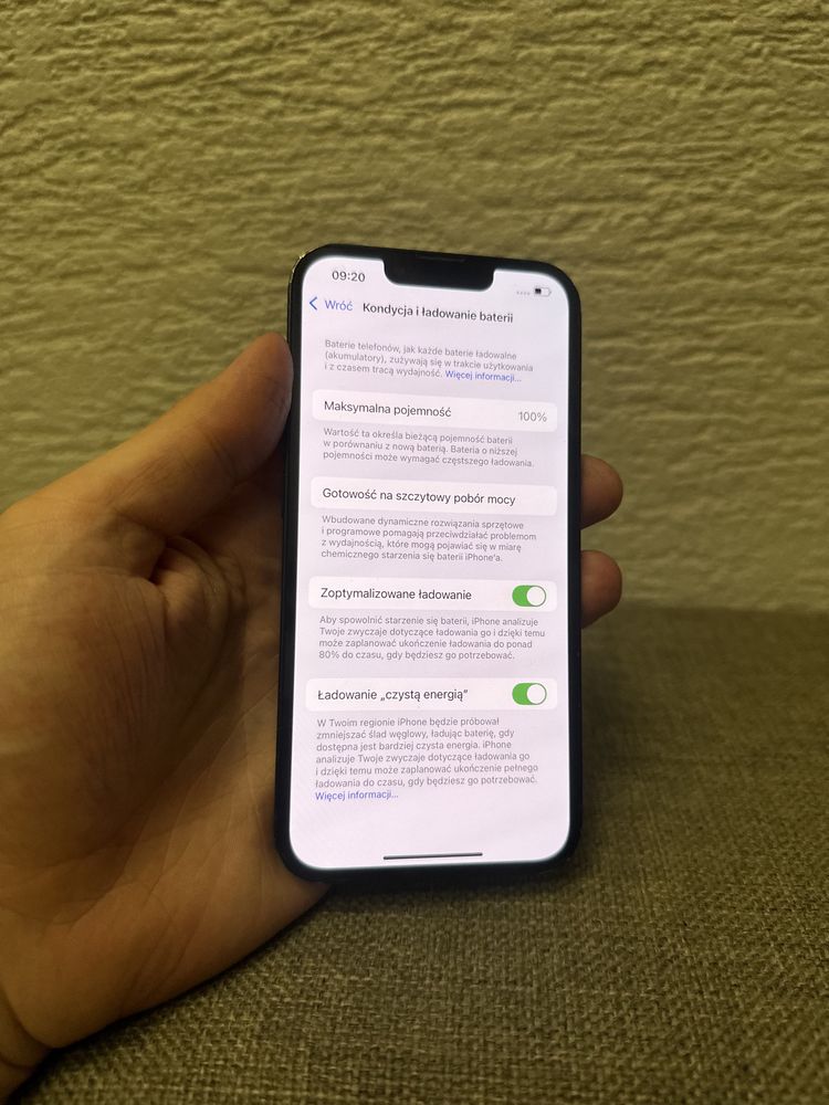 Iphone 13 128gb 100% bateria, gwarancja
