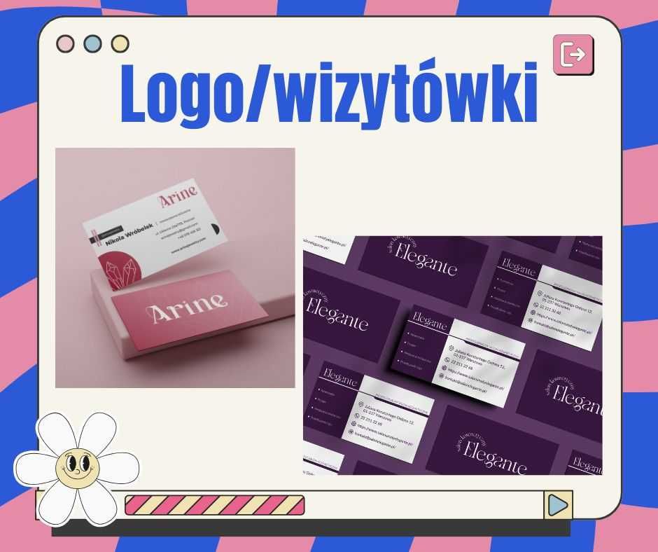 Grafik komputerowy, logo, wizytówki, banery, identyfikacja wizualna