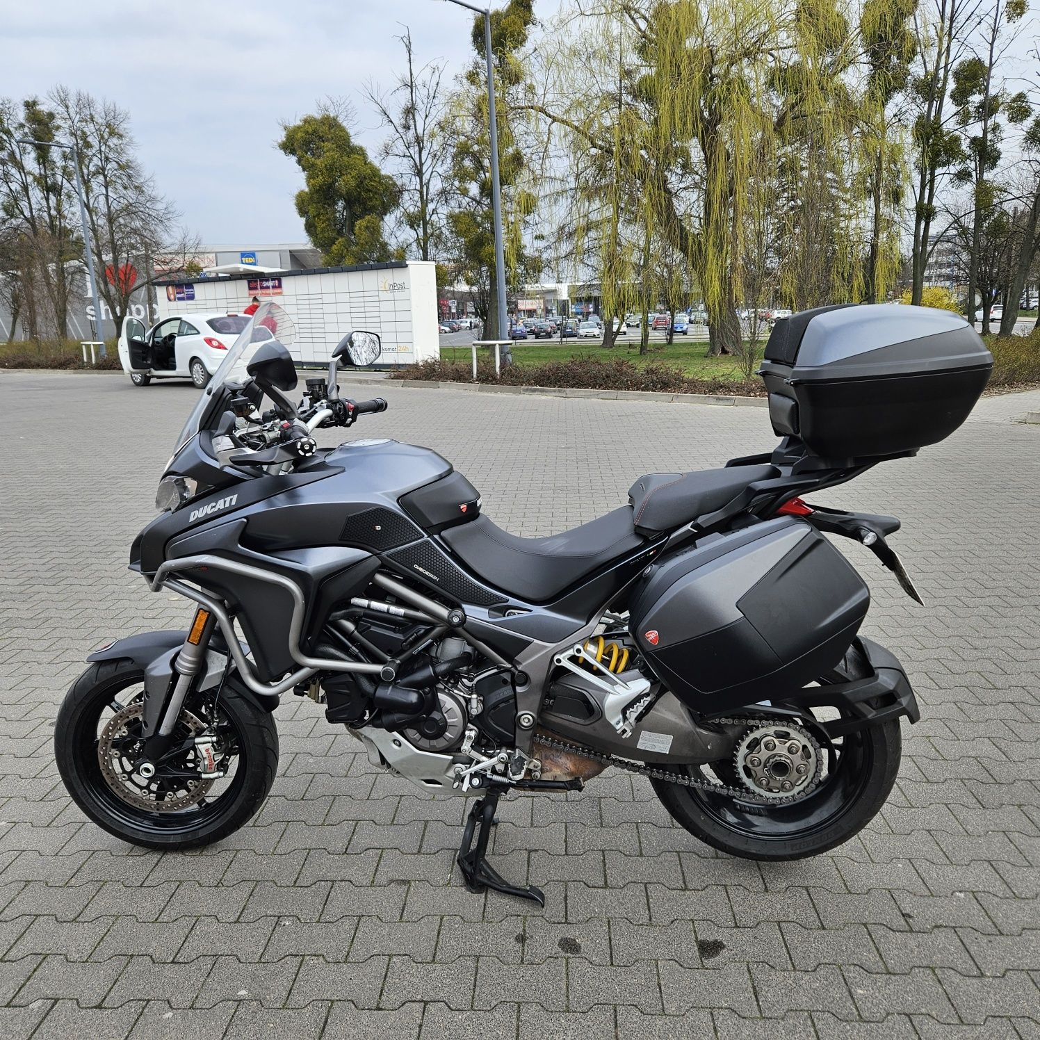 Multistrada 1260 s po dużym serwisie.