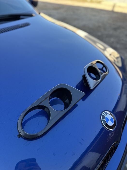 Bmw e46 решітки накладки на туманки кришки противотуманок туманки E46