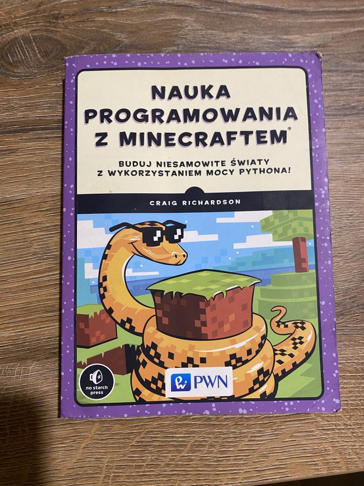 nauka programowania z minecraftem