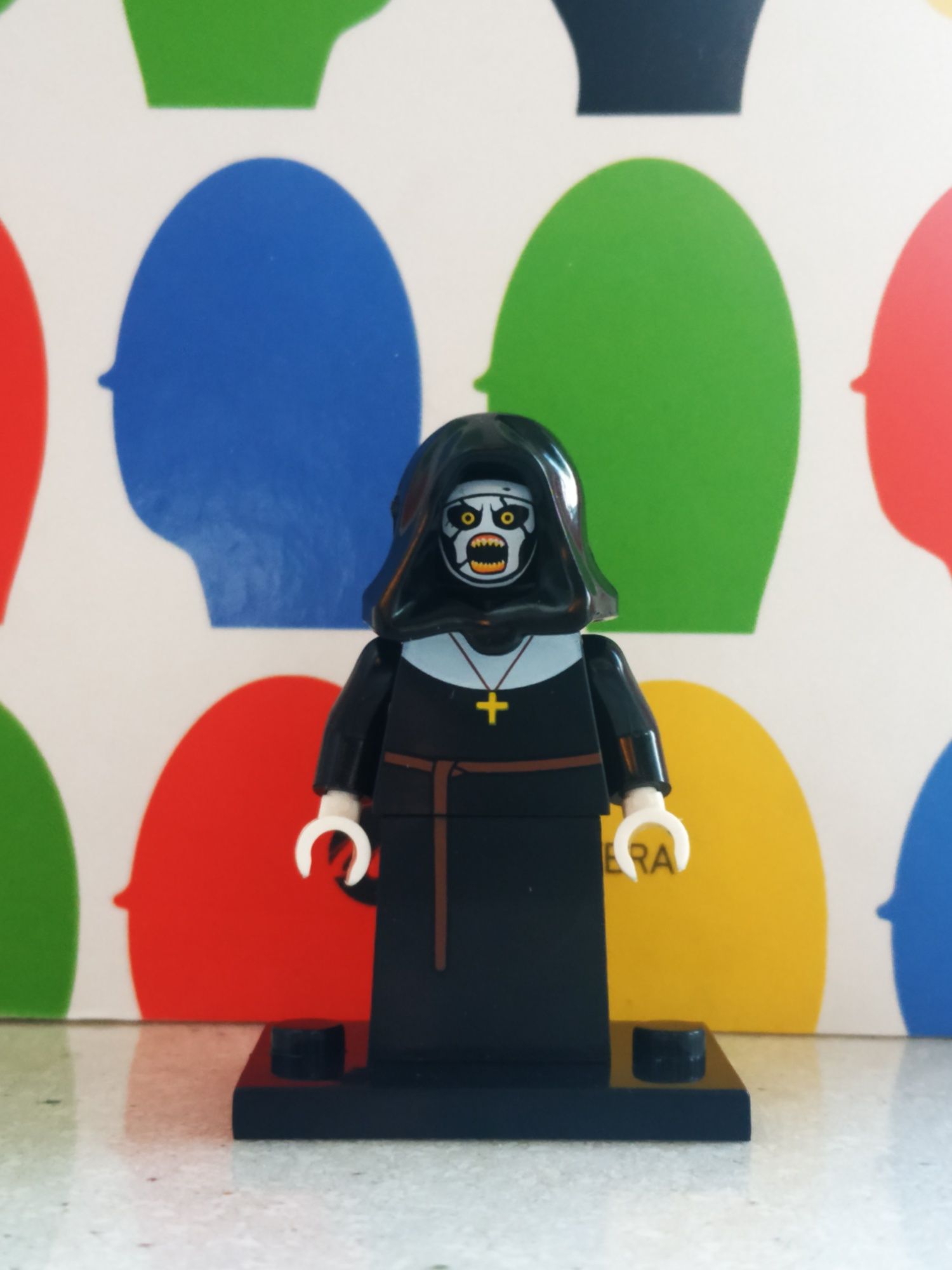 Zakonnica, The Nun, Valak, minifigurka, klocki kompatybilne z LEGO