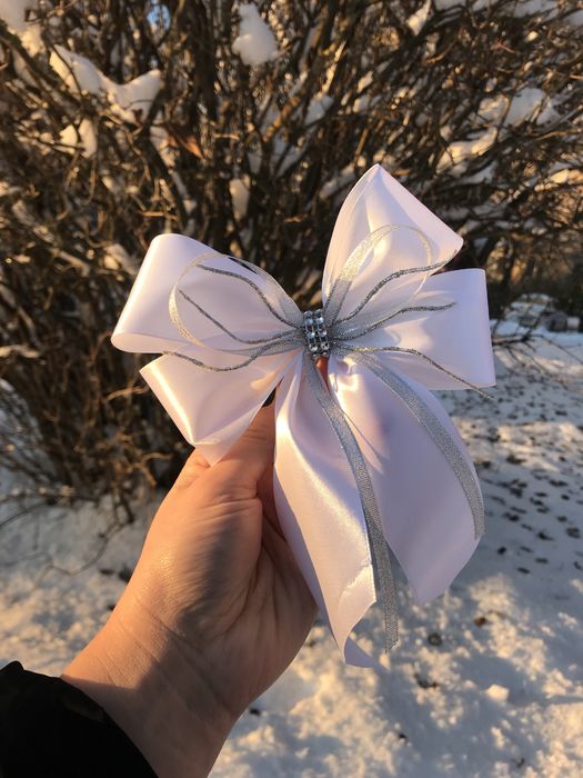 Ангелики на ялинку бантики ангели банти на Миколая Подарунок