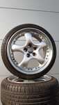 Felgi aluminiowe 5x112 R18 AUDI  z oponami letnimi